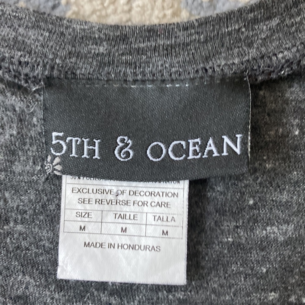 5TH & OCEAN University of Miami V-Neck Shirt - Picture 8 of 9